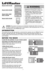 Chamberlain 64LM Quick Start Manual