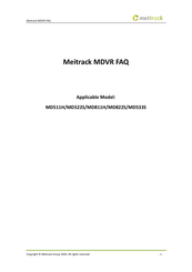 MeiTrack MD811H Faq