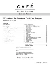 Design Cafe C2Y366 Owner's Manual