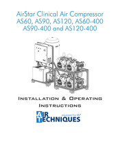 Air Techniques AirStar AS90-400 Installation & Operating Instructions Manual