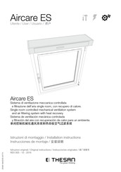 Thesan Aircare ES Installation Instructions Manual