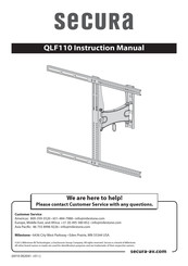 Milestone AV Technologies Secura QLF110 Instruction Manual