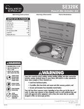 Silver Eagle SE320K Operating Instructions Manual