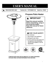 BOND MANUFACTURING 67441 User Manual