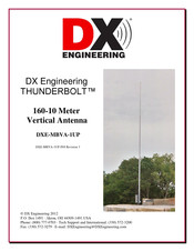 DX Engineering THUNDERBOLT DXE-MBVA-1UP Manual
