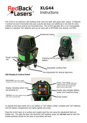 RedBack Lasers XLG44 Instructions
