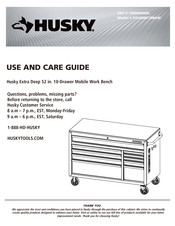 Husky H52MWC10BAW Use And Care Manual