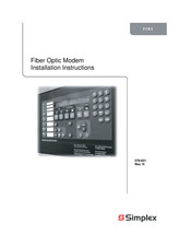 Simplex 4190-9025 Installation Instructions Manual