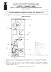 Johnson & Starley HI-SPEC J25SC Series Installation, Commissioning & Servicing Instructions