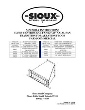 Sioux Tools 199284 Assembly Instructions Manual