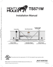 Nortek Security & Control Mighty Mule TS571W Installation Manual