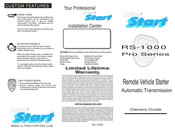 Ultra Start PRO Series Owner's Manual