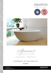 Aquatica Digital Spoon2 Purescape 204AM Installation & Care Manual
