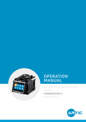 Artic FUSION SPLICER 5.7 Operation Manual