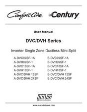 Mars Comfort-Aire Century B-DVC09SF-1A User Manual