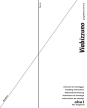 Viabizzuno Alva 1 Installing Instruction