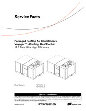 Ingersoll-Rand Voyager TZ 150F Series Service Facts