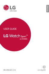 Lg Watch Sport LG-W280A User Manual