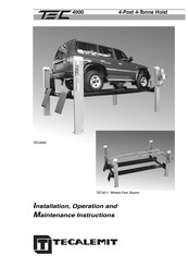 TECALEMIT TEC4011 Installation, Operation And Maintenance Instructions