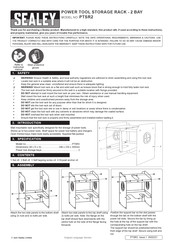 Sealey PTSR2 Quick Start Manual