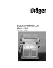 Dräger Babytherm 8000 LDR Instructions For Use Manual