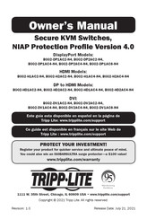 Tripp Lite B002-HD1AC4-N4 Owner's Manual