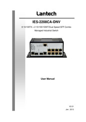 Lantech IES-2208CA-DNV User Manual