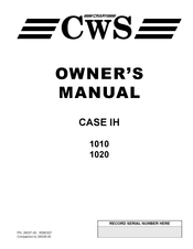 Crary CWS 1010 Owner's Manual