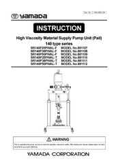 YAMADA SR140P38PWAL-F Instruction