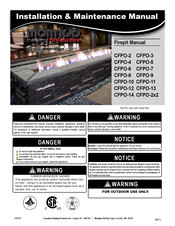 Montigo CFPO-11 Installation & Maintenance Manual