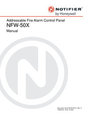 Honeywell NOTIFIER NFW-50X Manual