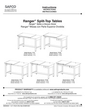LDI Spaces SAFCO Ranger 7772A Instructions Manual