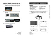 AXIOMTEK tBOX330-870-FL Series Quick Installation Manual