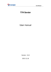 Colorlight T7H User Manual