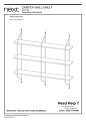 Next 422159 Assembly Instructions Manual