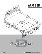 Harper Butler Arm Bed A96X132 Manual