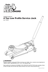 Torin BIG RED JACKS T84007 Owner's Manual