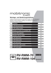 Waeco MOBITRONIC RV-RMM-104 Installation And Operating Instructions Manual