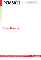Acnodes PCM8011 User Manual
