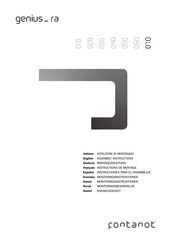 Fontanot genius_ra 070 Assembly Instructions Manual