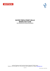 Isotech B8-30-130 User & Maintenance Manual