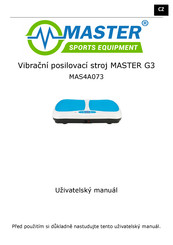 Master MASTER G3 MAS4A073 User Manual