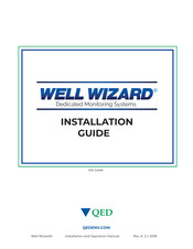 QED Well Wizard 1100 Series Installation Manual
