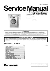 Panasonic NA-A47VC5WDE Service Manual