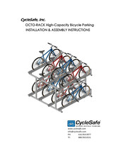 CycleSafe OCTO-RACK Installation & Assembly Instructions Manual