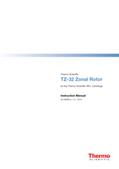 Thermo Scientific TZ-32 Zonal Rotor Instruction Manual