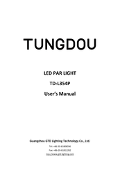 Gtd TUNGDOU TD-L354P User Manual