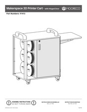 Mooreco Makerspace 91413 Assembly Instructions Manual