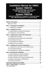 Vmac V900104 Installation Manual