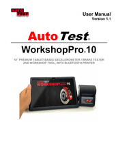 AutoTest WorkshopPro 10 User Manual